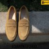 Giày lười nam da lộn đế cao su thời trang loafer LF2422 001
