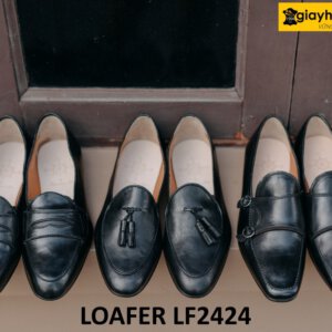 Giày lười da bê con thiết kế trẻ trung Penny loafer LF2424 001
