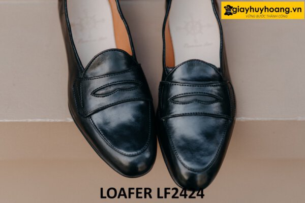 Giày lười da bê con thiết kế trẻ trung Penny loafer LF2424 005