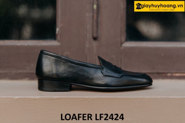 Giày lười da bê con thiết kế trẻ trung Penny loafer LF2424 003
