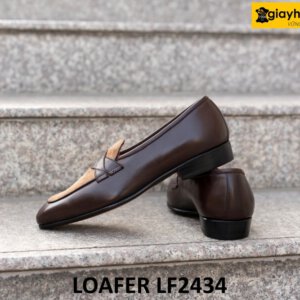Giày lười nam màu nâu trẻ trung phong cách loafer LF2434 04
