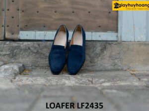 Giày lười nam da lộn đẹp chính hãng cao cấp loafer LF2435 005
