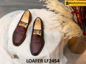 Giày lười nam đóng thủ công cao cấp loafer LF2454 003