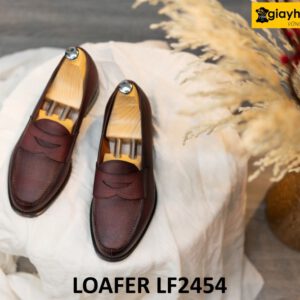 Giày lười nam đóng thủ công cao cấp loafer LF2454 003