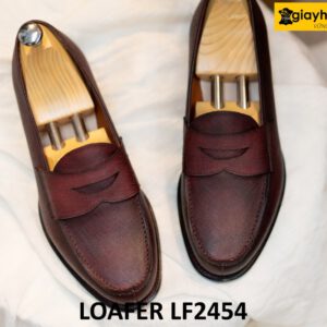 Giày lười nam đóng thủ công cao cấp loafer LF2454 001