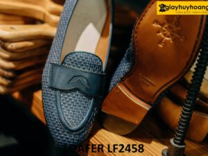 Giày lười nam màu xanh navy cao cấp loafer LF2458 004