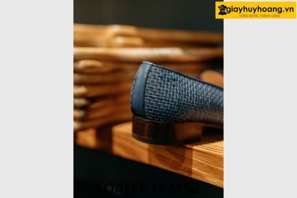 Giày lười nam màu xanh navy cao cấp loafer LF2458 003