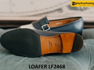 Giày lười cá tính nam đế khâu chỉ cao cấp loafer LF2468 005