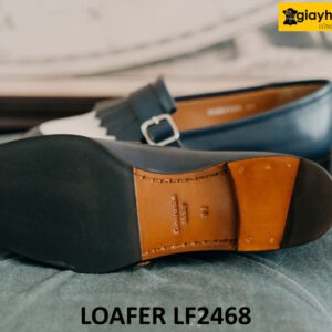 Giày lười cá tính nam đế khâu chỉ cao cấp loafer LF2468 005