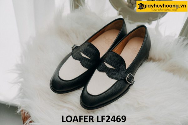 Giày lười nam trẻ trung đẹp hot trend loafer LF2469 005