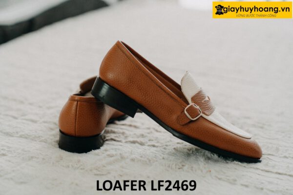 Giày lười nam trẻ trung đẹp hot trend loafer LF2469 003