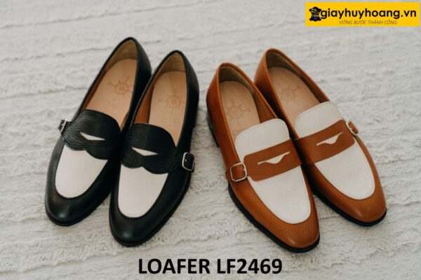 Giày lười nam trẻ trung đẹp hot trend loafer LF2469 001