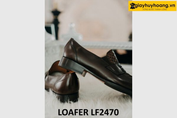 Giày lười da nam trẻ trung năng động hiện đại loafer LF2470 004