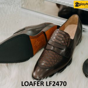 Giày lười da nam trẻ trung năng động hiện đại loafer LF2470 003