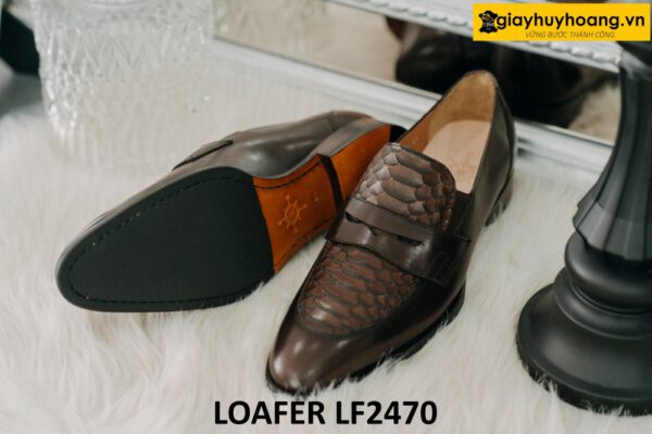 Giày lười da nam trẻ trung năng động hiện đại loafer LF2470 003