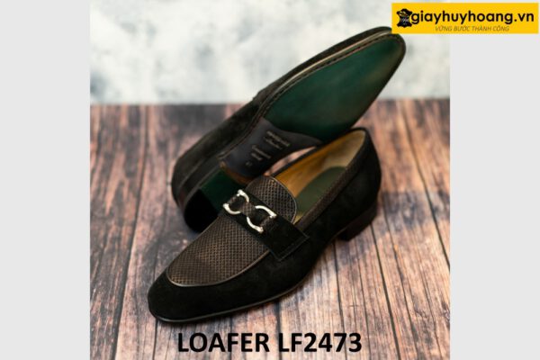 Giày lười da nam trẻ trung năng động hiện đại loafer LF2470 003