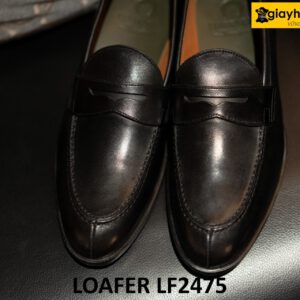 Giày lười nam màu đen thanh lịch công sở loafer LF2475 001