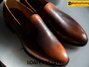 Giày lười nam cá tính phong cách sang trọng loafer LF2477 001