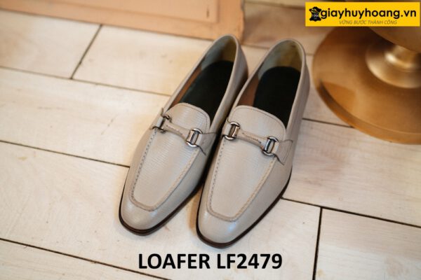 Giày lười nam công sở đẹp trẻ trung loafer LF2479 001