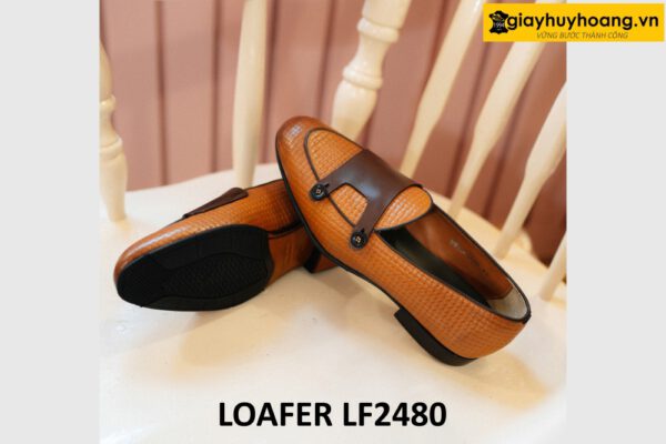 Giày lười nam thiết kế đẹp hiện đại loafer LF2480 003