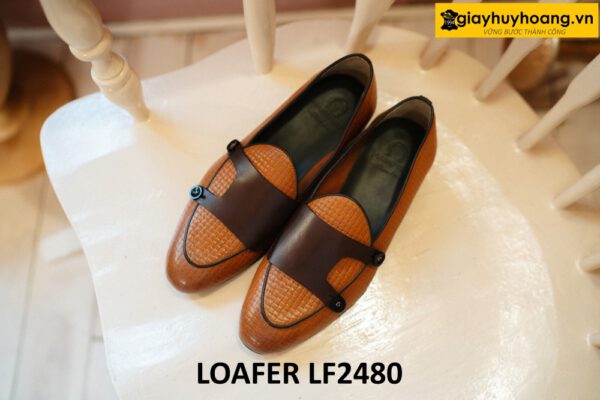 Giày lười nam thiết kế đẹp hiện đại loafer LF2480 001