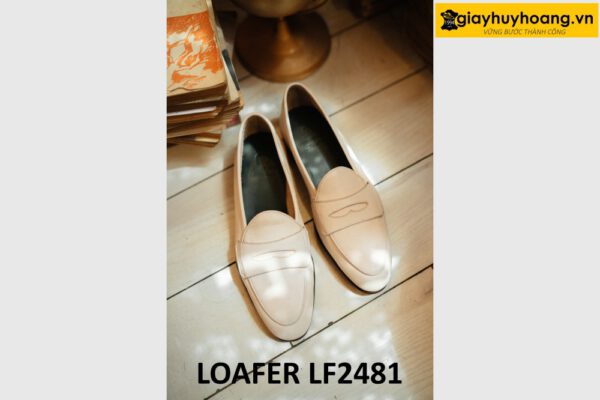 Giày lười nam đế mỏng phong cách loafer LF2481 001