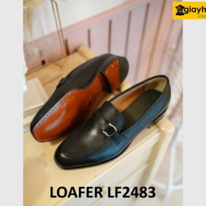 Giày nam trẻ trung không dây chính hãng loafer LF2483 002