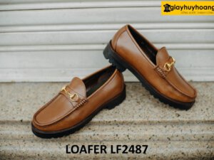 Giày lười nam khóa horesit cao cấp loafer LF2487 003