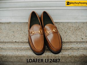 Giày lười nam khóa horesit cao cấp loafer LF2487 001
