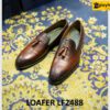 Giày lười nam có chuông trẻ trung đục lỗ mũi loafer LF2488 001