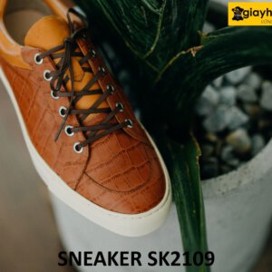 Giày da sneaker nam đế khâu chỉ thật bền bỉ SK2109 005