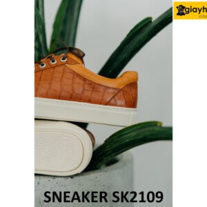 Giày da sneaker nam đế khâu chỉ thật bền bỉ SK2109 002
