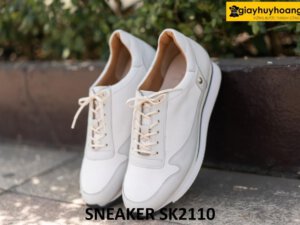 Giày đi bộ sneaker nam màu trắng SK2110 001