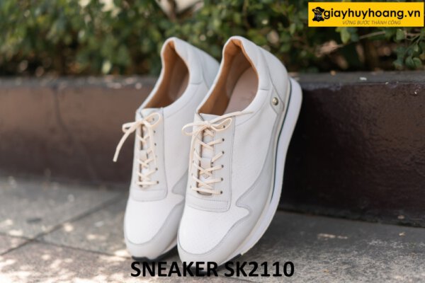 Giày đi bộ sneaker nam màu trắng SK2110 001