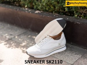 Giày đi bộ sneaker nam màu trắng SK2110 005