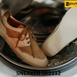Giày da nam đế bằng sneaker đẹp cá tính SK2112 003