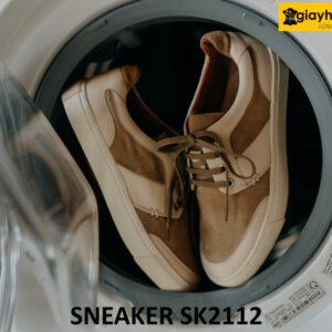 Giày da nam đế bằng sneaker đẹp cá tính SK2112 002