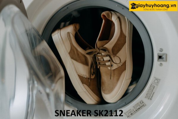 Giày da nam đế bằng sneaker đẹp cá tính SK2112 002