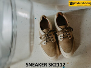 Giày da nam đế bằng sneaker đẹp cá tính SK2112 001