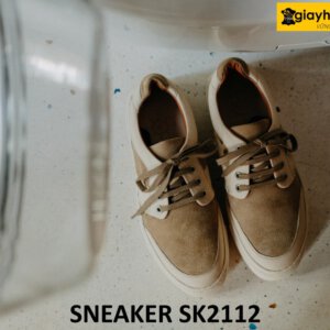 Giày da nam đế bằng sneaker đẹp cá tính SK2112 001