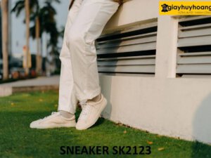 Giày da nam thể thao đóng thủ công sneaker SK2123 005