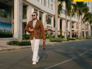 Giày da nam thể thao đóng thủ công sneaker SK2123 003