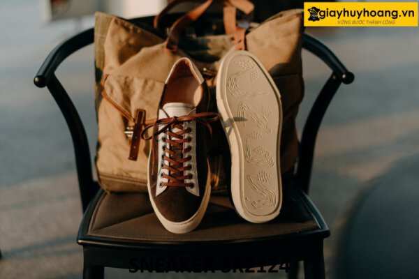 Giày da nam chính hãng hàng hiệu sneaker SK2124 004