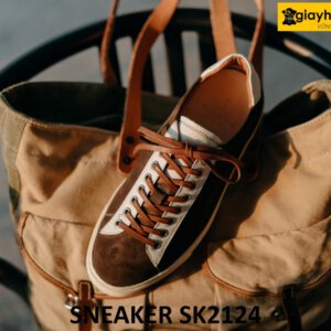 Giày da nam chính hãng hàng hiệu sneaker SK2124 001