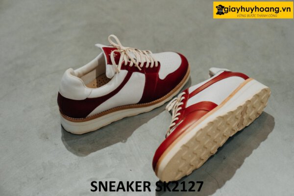 Giày da thể thao nam thời trang cao cấp sneaker SK2127 002