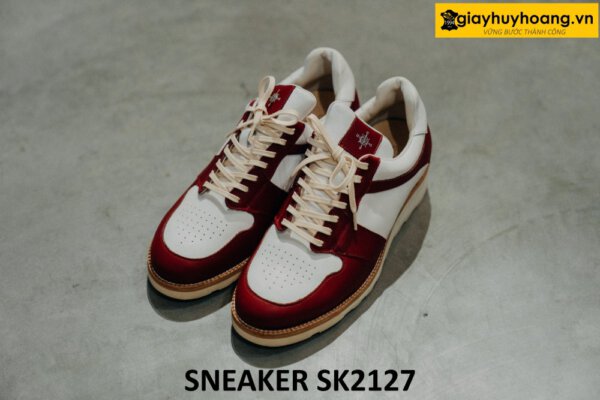 Giày da thể thao nam thời trang cao cấp sneaker SK2127 001