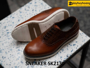 Giày nam mũi tròn cao cấp trẻ trung sneaker SK2130 003