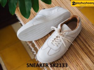 Giày da sneaker đẹp màu trắng nam năng động SK2133 004