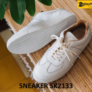 Giày da sneaker đẹp màu trắng nam năng động SK2133 004