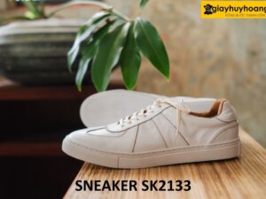 Giày da sneaker đẹp màu trắng nam năng động SK2133 003